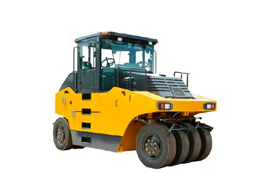Alquiler de Vibrocompactadores de ruedas neumatica en obra