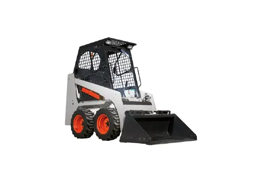 Alquiler de Mini cargador ruedas en obra